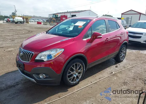 2016 Buick Encore Sport Touring from USA, damaged, VIN KL4CJ1SM2GB606649